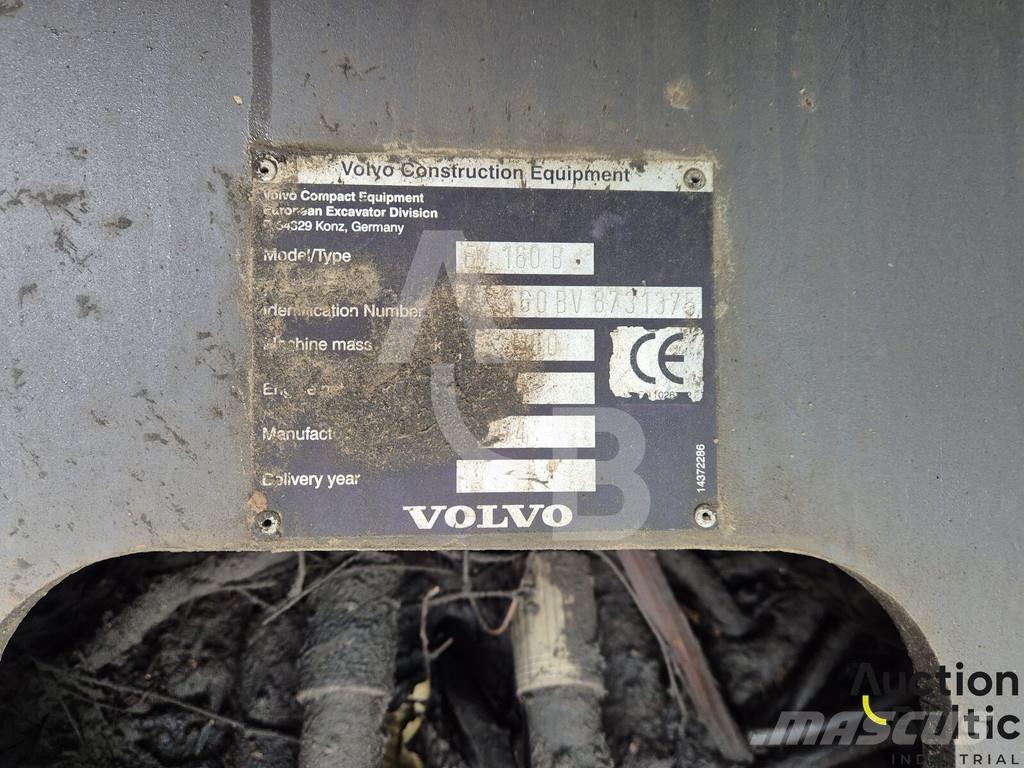 Volvo EW 160 B Bagri na kolesih