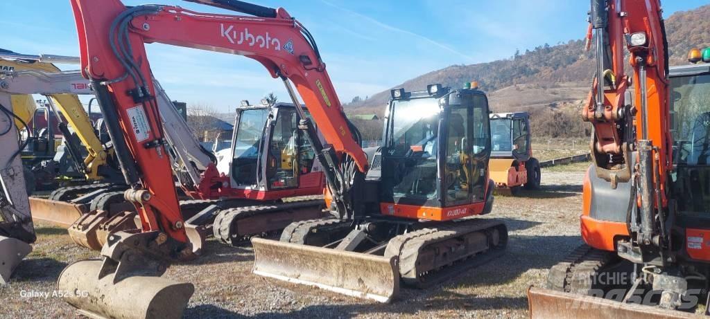 Kubota KX 080-4 Midi bagri 7t – 12t