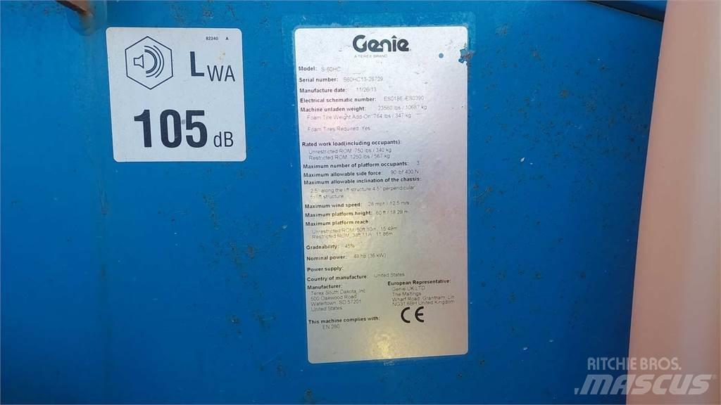 Genie S60HCE Teleskopske dvižne ploščadi
