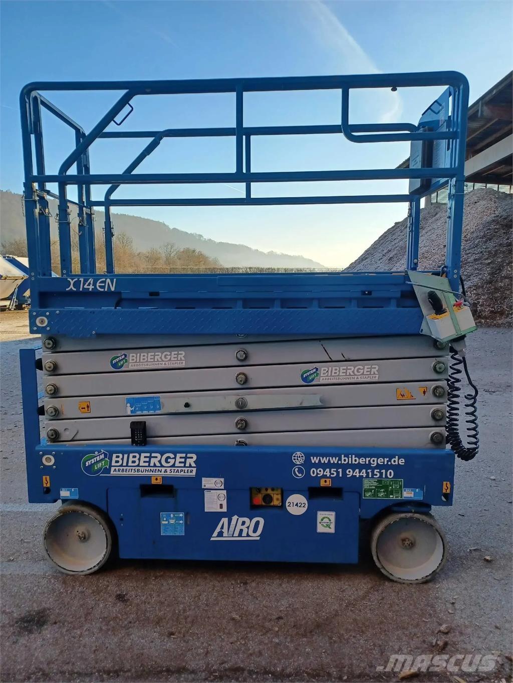 Aichi X14EN Škarjaste dvižne ploščadi