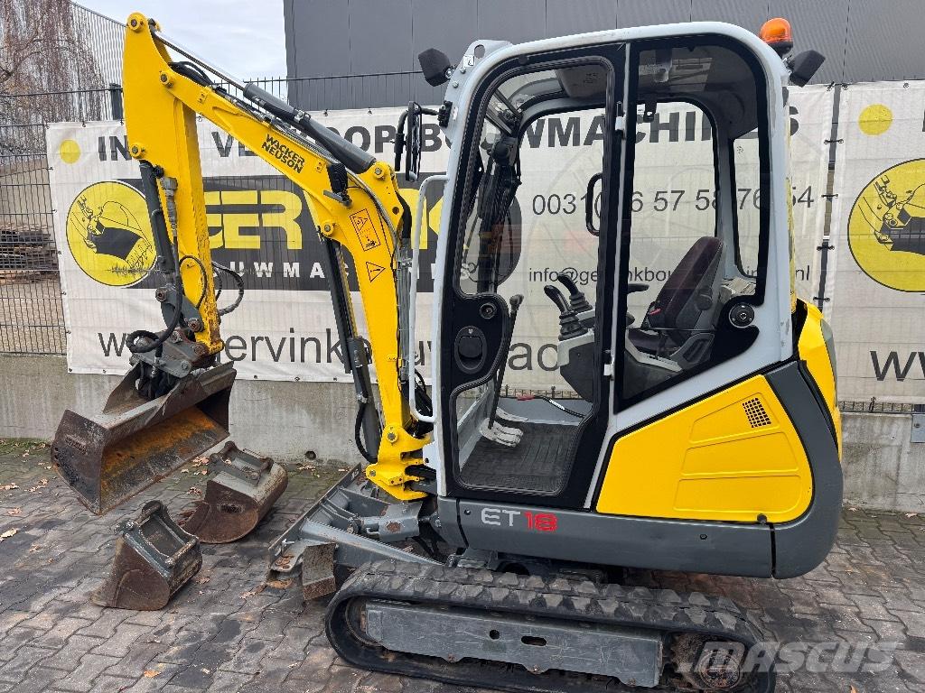 Wacker Neuson ET 18 Mini bagri <7t