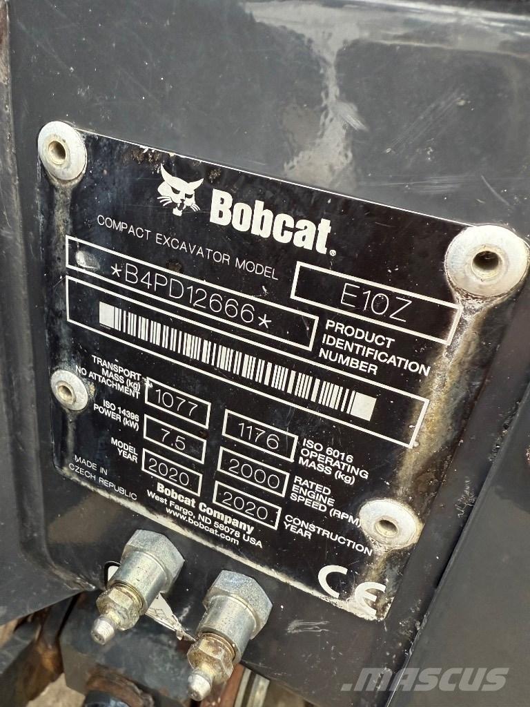 Bobcat E 10z Mini bagri <7t