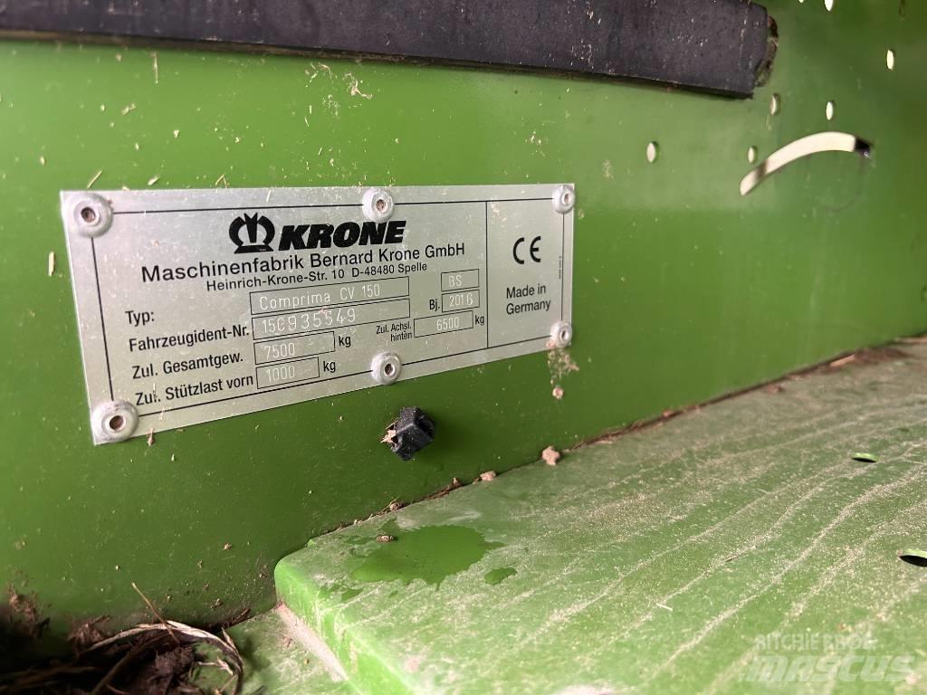 Krone CV150XC Balirke (okrogle bale)