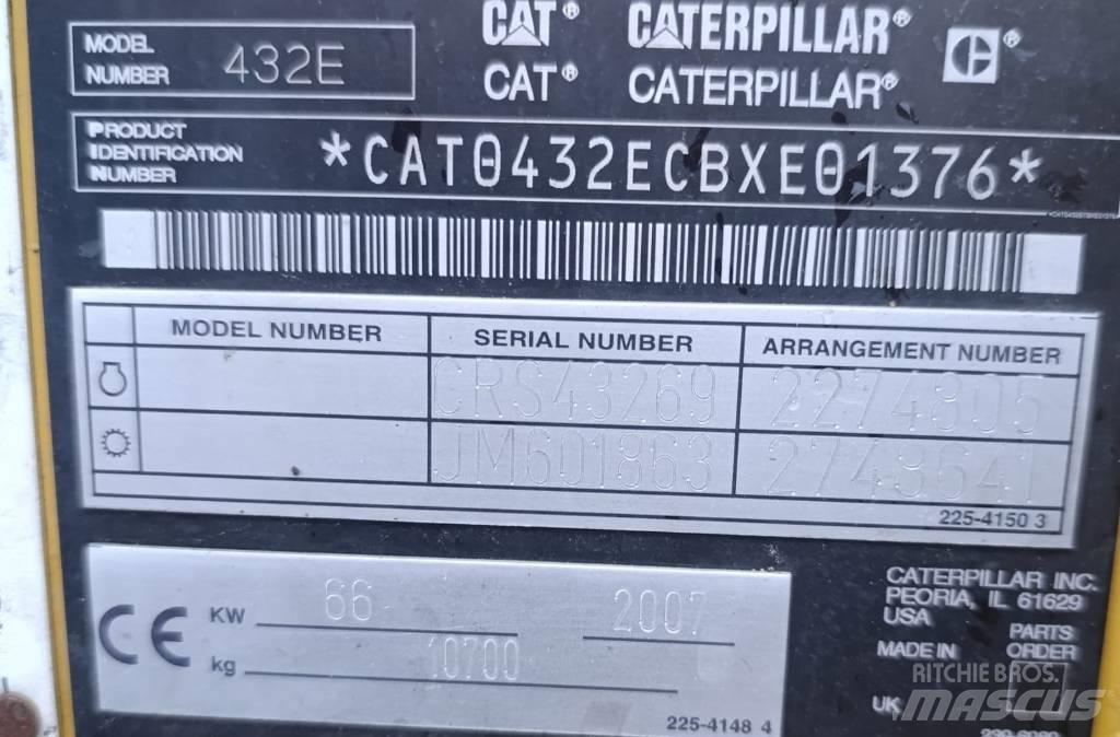 CAT 432 E 4x4 Rovokopači