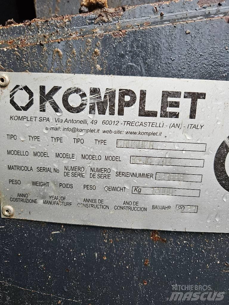Komplet K-JC 704 Mobilni drobilniki
