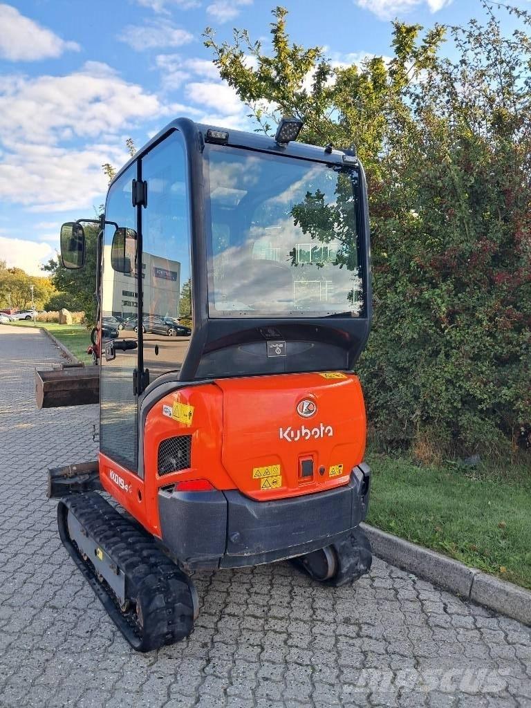 Kubota KX019-4 Mini bagri <7t