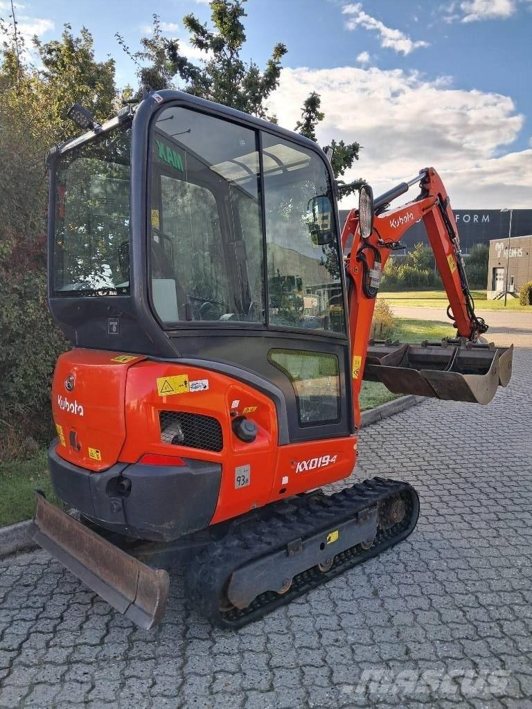 Kubota KX019-4 Mini bagri <7t
