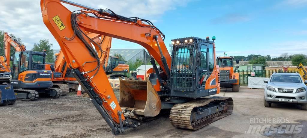 Doosan DX140LCR-5 Bagri goseničarji