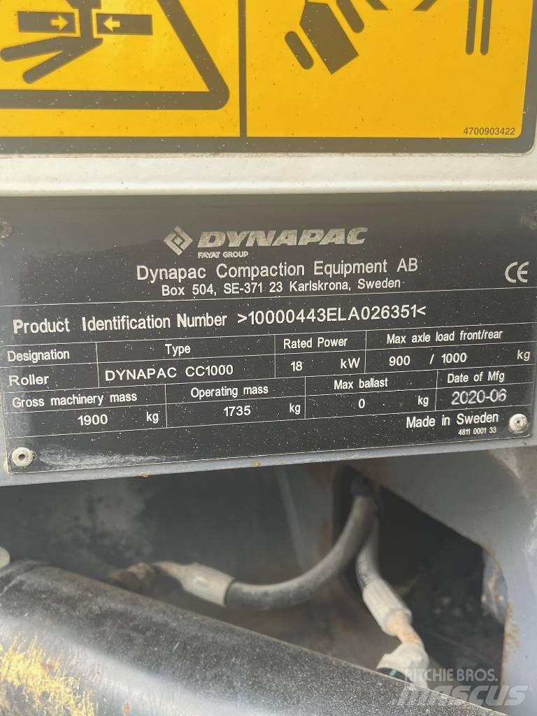 Dynapac CC 1000 Dvojni valjarji