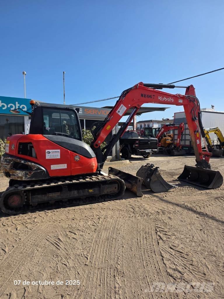 Kubota KX80-4a2 Midi bagri 7t – 12t