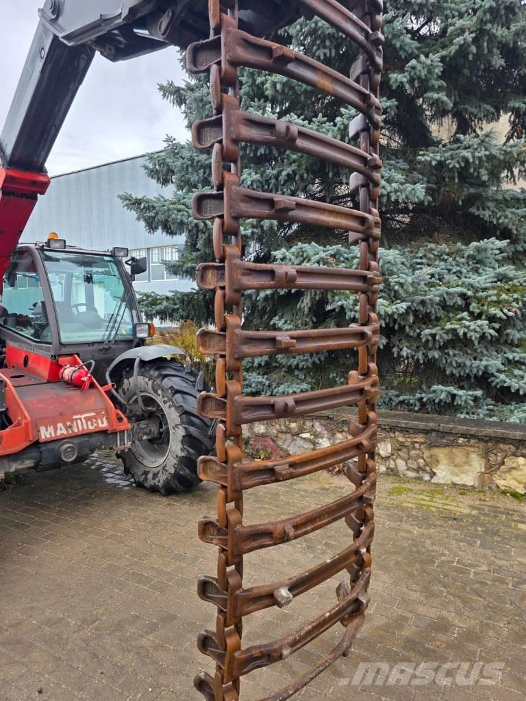 Clark Terra Gosenice, verige in podvozje