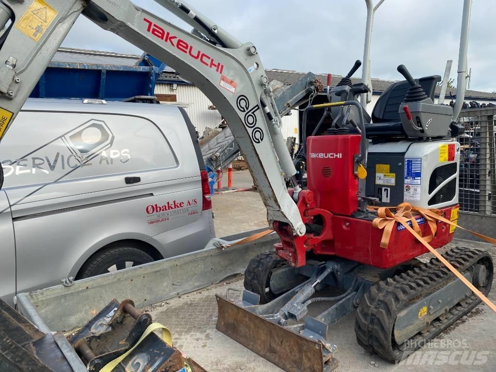 Takeuchi TB 210 Mini bagri <7t