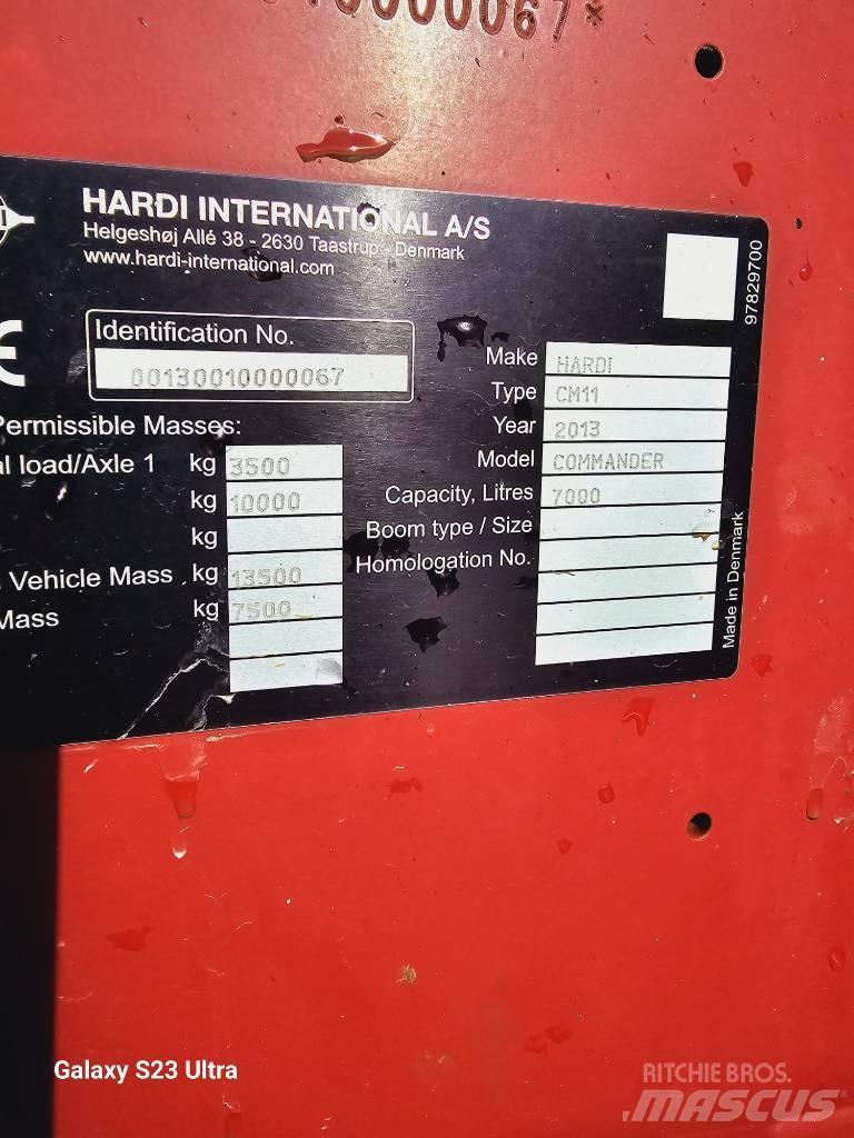 Hardi Commander 7000 Vlečne škropilnice