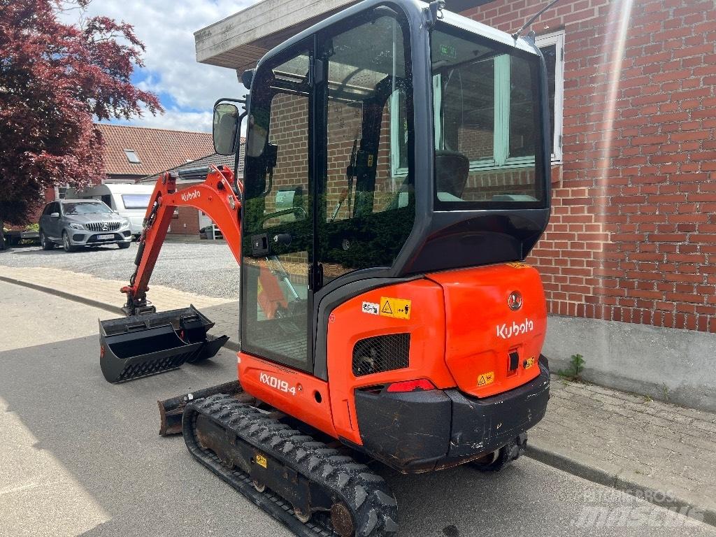 Kubota KX 019-4 Mini bagri <7t