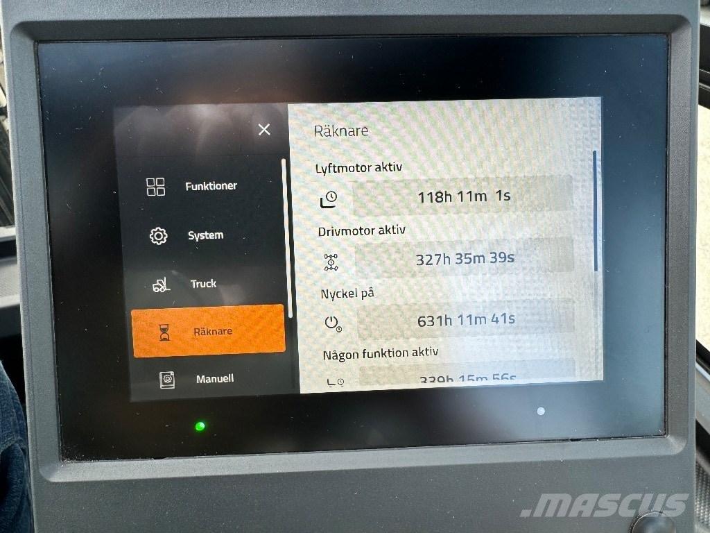 Toyota 9FBMK30T Električni viličarji