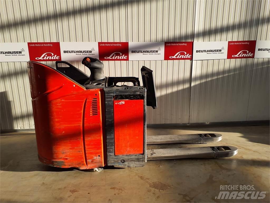 Linde T20SP kurz Električni nizko dvižni viličar