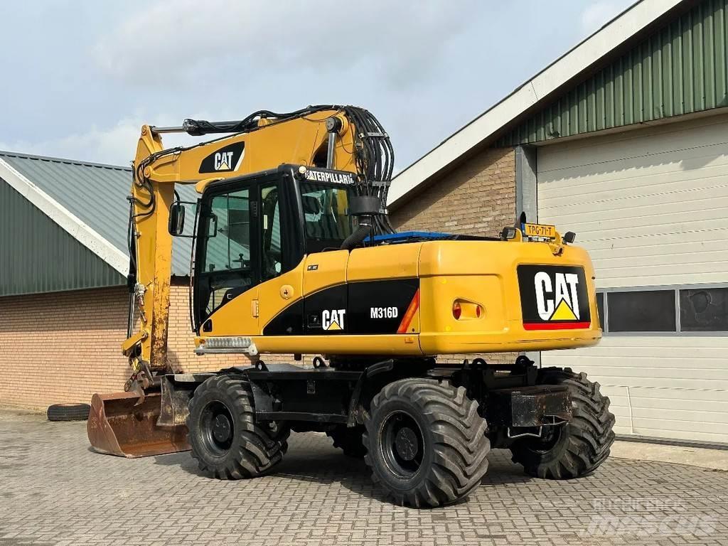 CAT M316D Bagri na kolesih