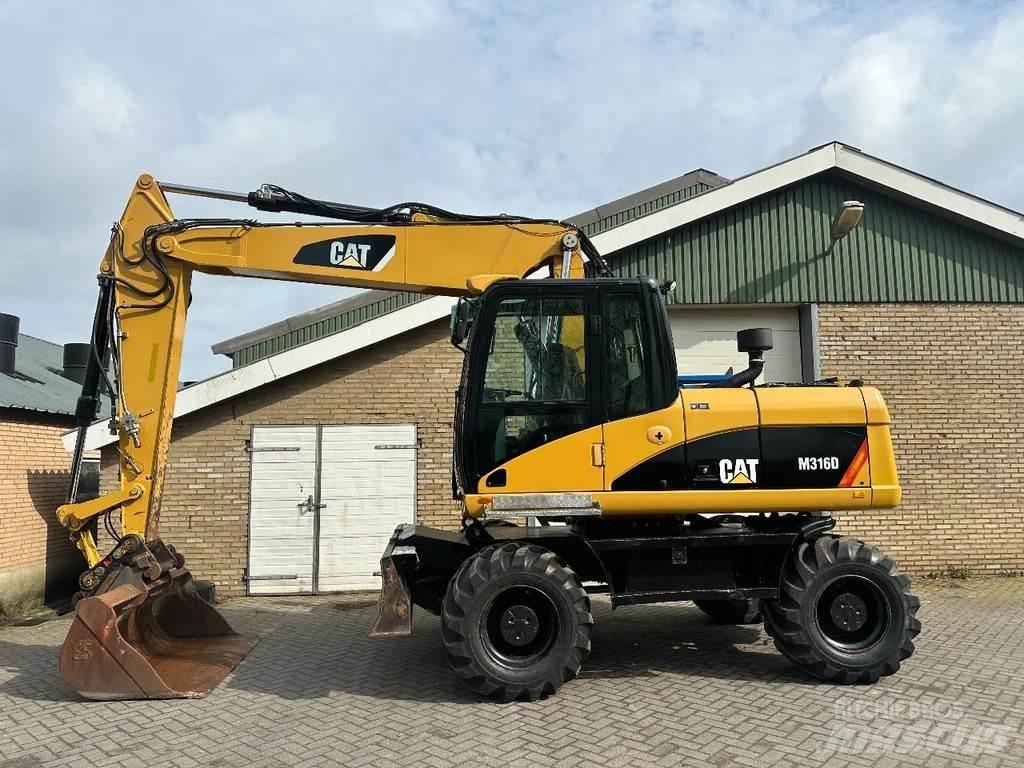 CAT M316D Bagri na kolesih