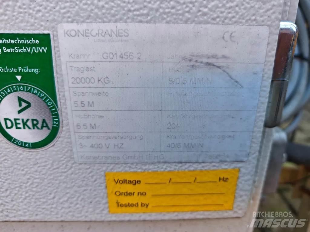 Konecranes 20 Ton Konzolni žerjavi