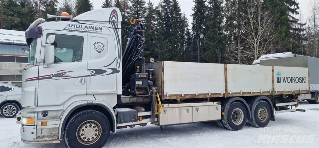 Scania R420 Tovornjaki z žerjavom