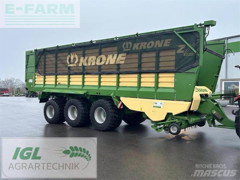 Krone zx 560 gl Prikolice za žito