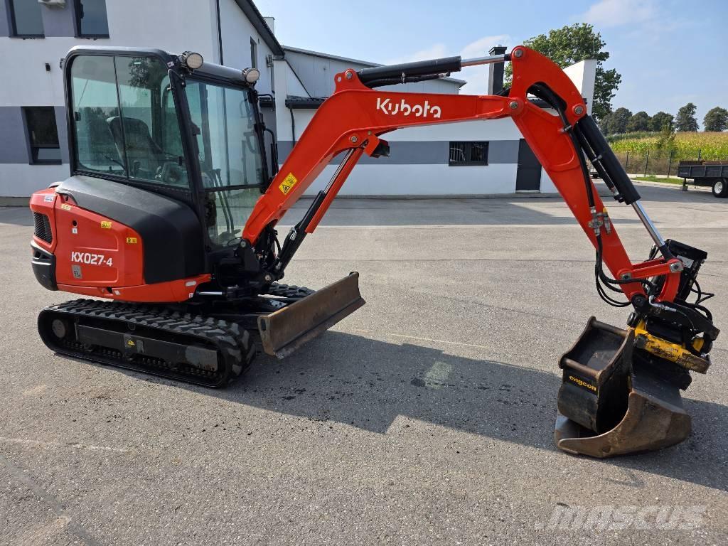 Kubota KX 027-4 Mini bagri <7t