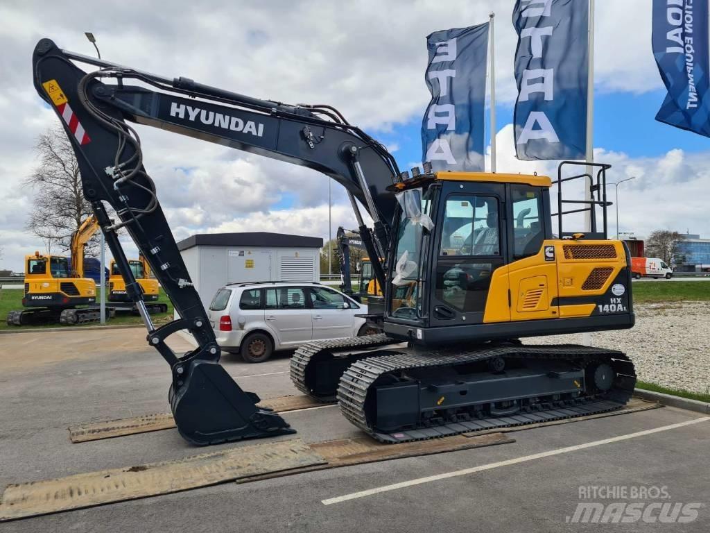 Hyundai HX140AL Bagri goseničarji
