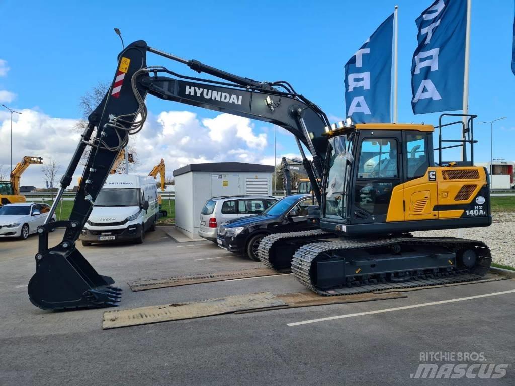 Hyundai HX140AL Bagri goseničarji
