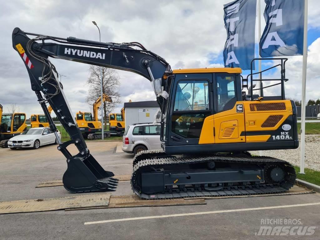 Hyundai HX140AL Bagri goseničarji