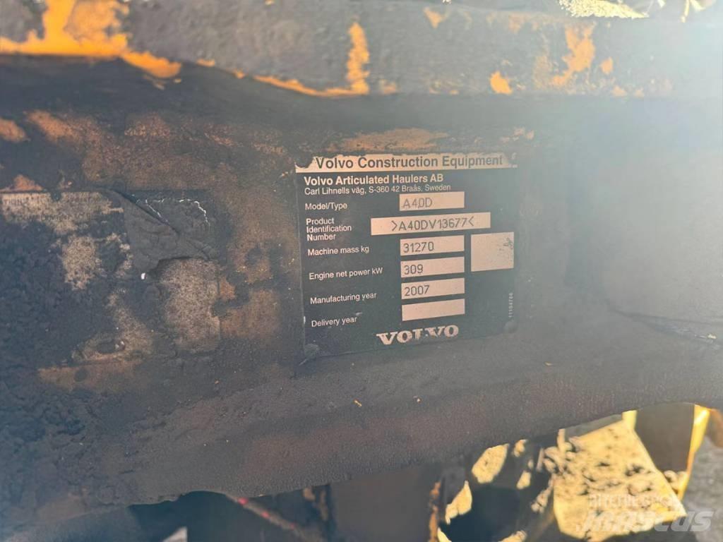 Volvo A 40 D Zglobni demperji