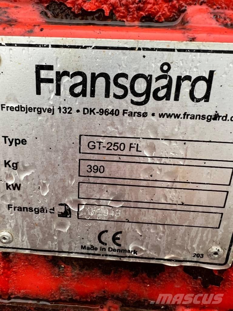 Fransgård GT 250 FL Snežne deske in plugi