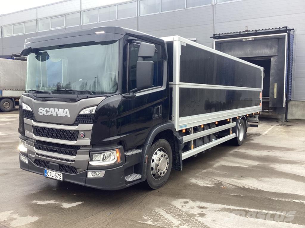Scania P 280 CNG Tovornjaki zabojniki