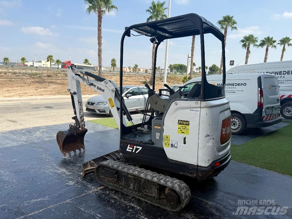 Bobcat E 17 Mini bagri <7t