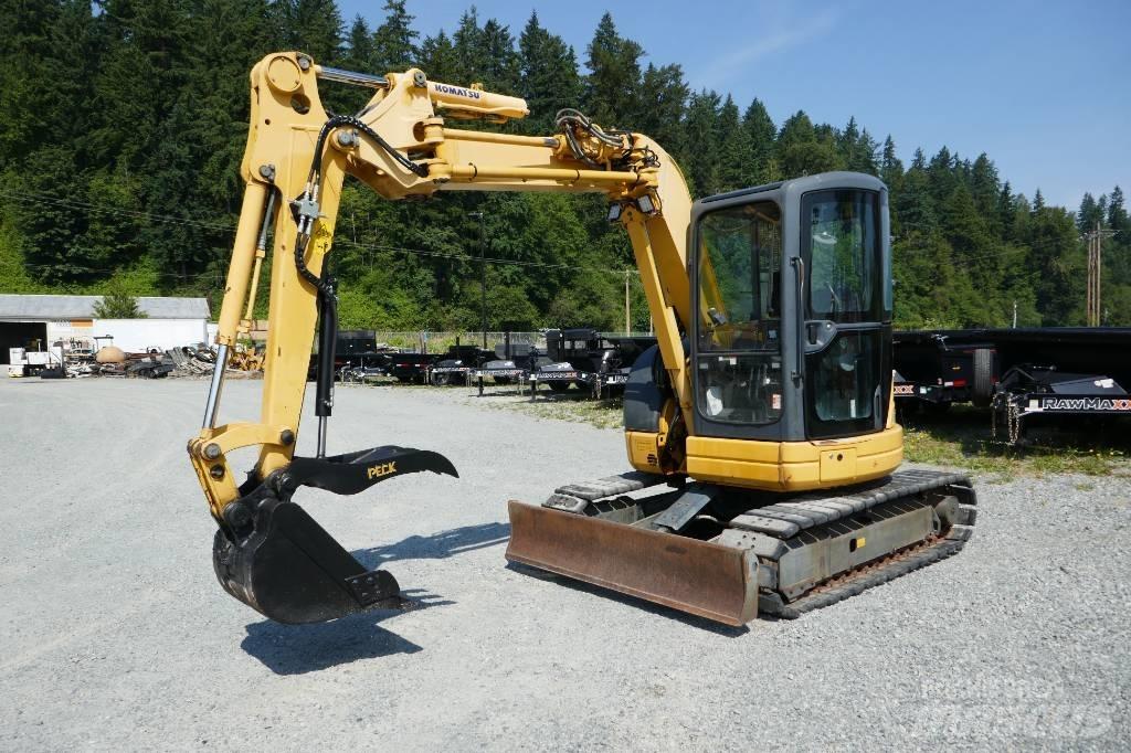 Komatsu PC58UU-5 Mini bagri <7t