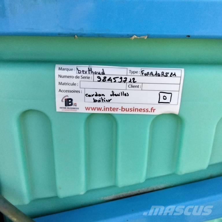 Berthoud FOR10RS21 Montirane škropilnice