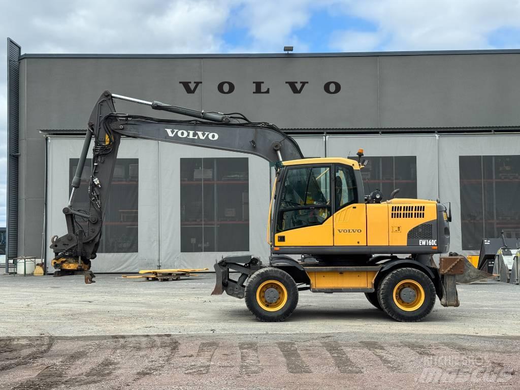 Volvo EW 160 C Bagri na kolesih