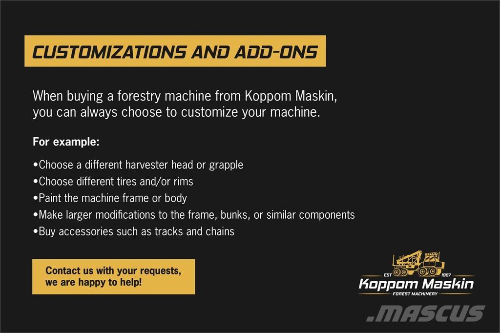 Komatsu 895 Forwarderji