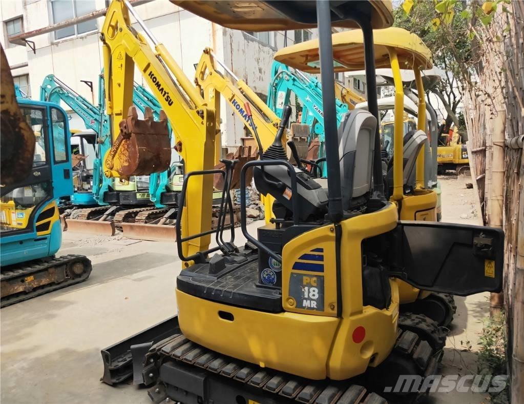 Komatsu PC18MR-3 Mini bagri <7t