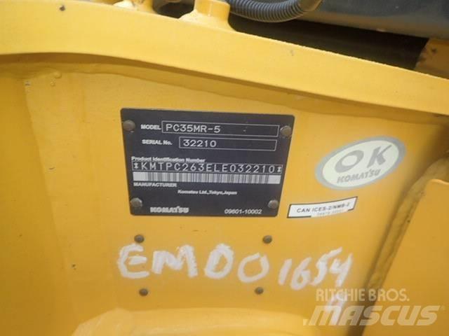 Komatsu PC35MR-5 Mini bagri <7t