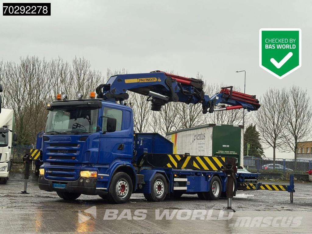 Scania R420 8X2 Tovornjaki s kesonom/platojem