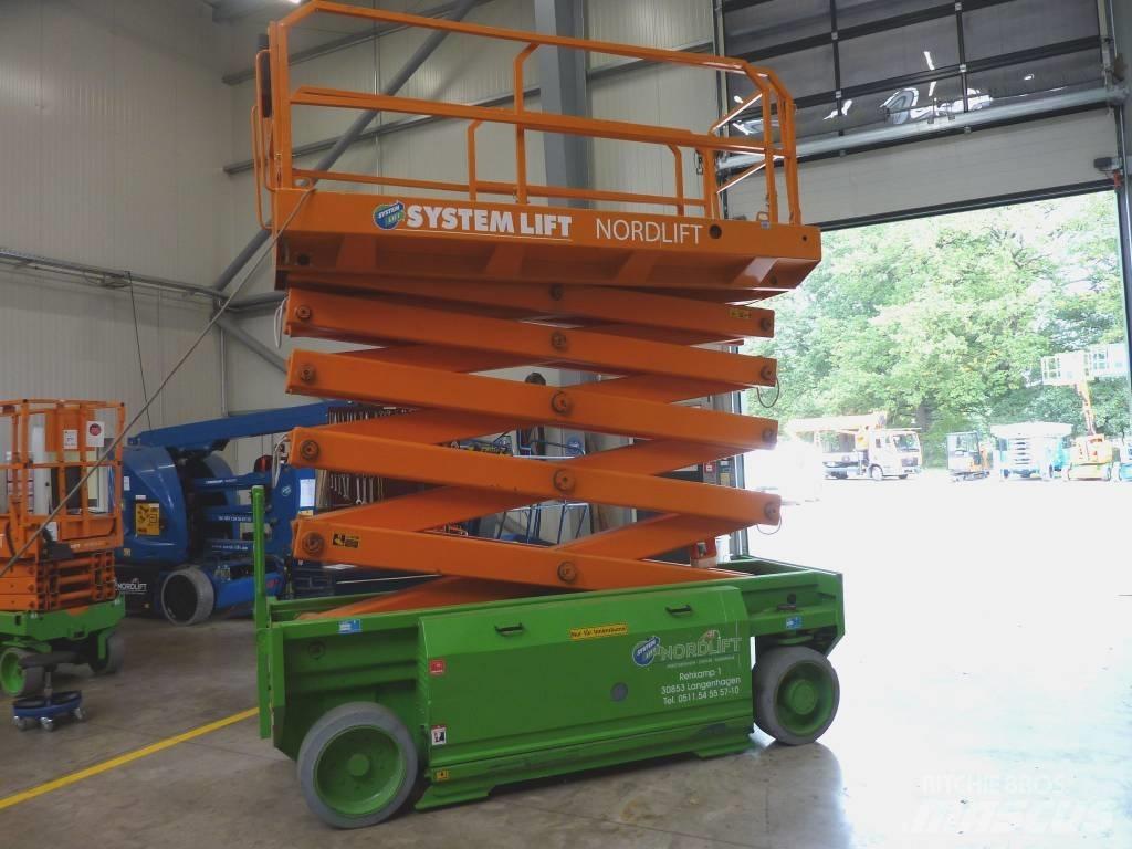 HAB S 152 10 E2WD Škarjaste dvižne ploščadi