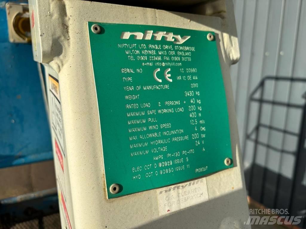 Niftylift HR 12 Zglobne dvižne ploščadi