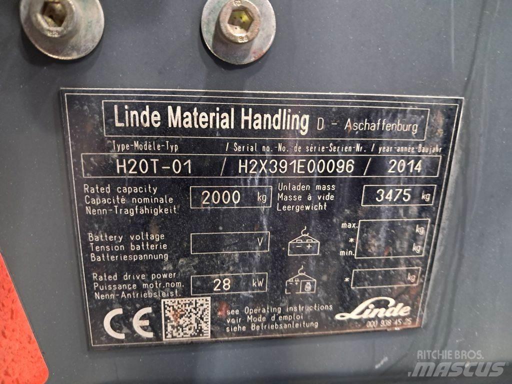 Linde H20T-01 Plinski viličarji