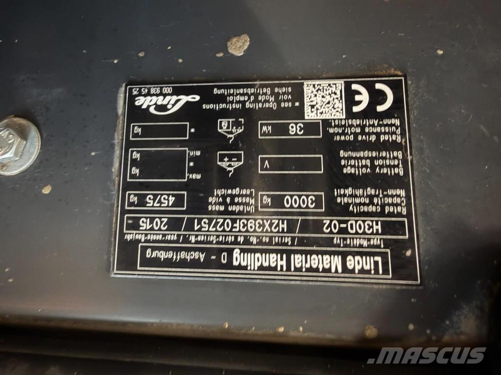 Linde H30D-02 Dizelski viličarji