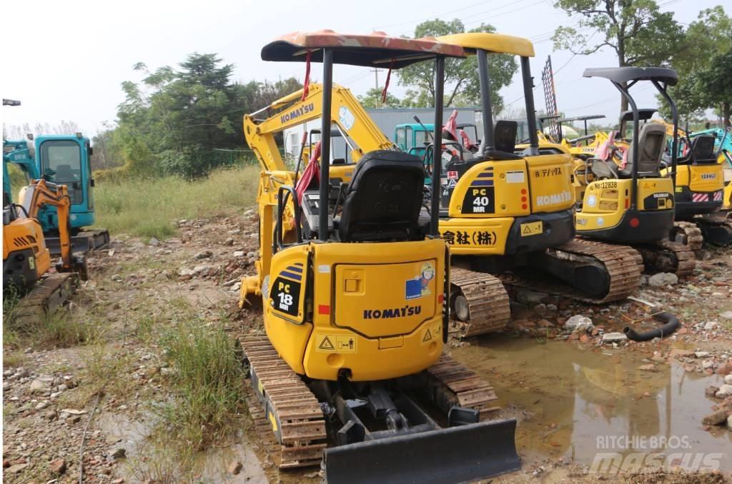 Komatsu PC 18 MR Mini bagri <7t
