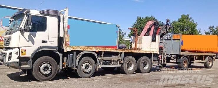 Volvo FM 460 Tovornjaki s kesonom/platojem