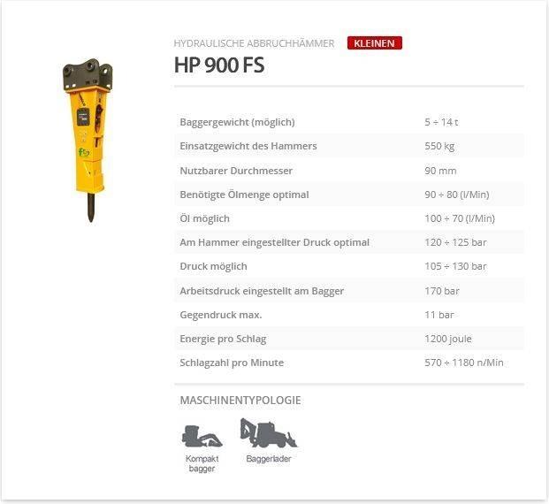 Indeco HP 900 FS Kladiva