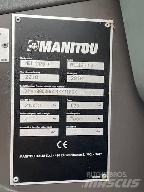 Manitou MRT2470 Teleskopski viličarji