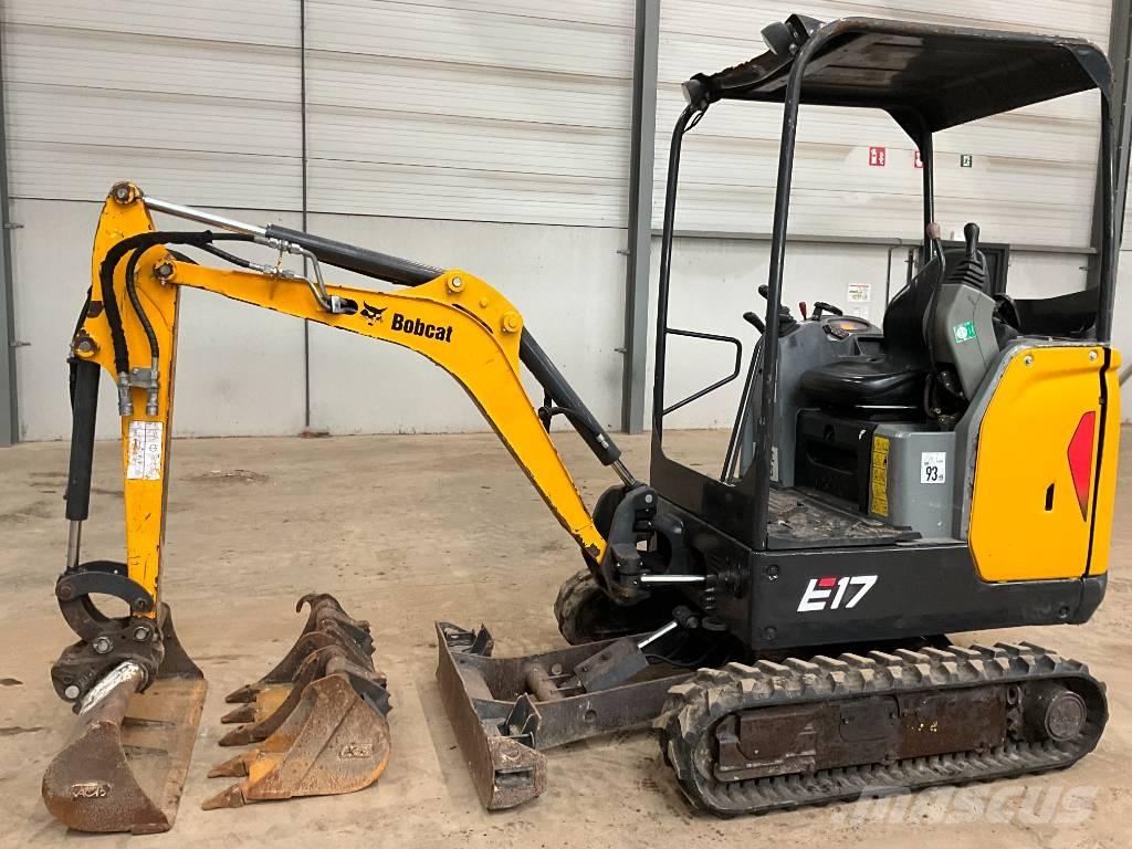 Bobcat E 17 Mini bagri <7t