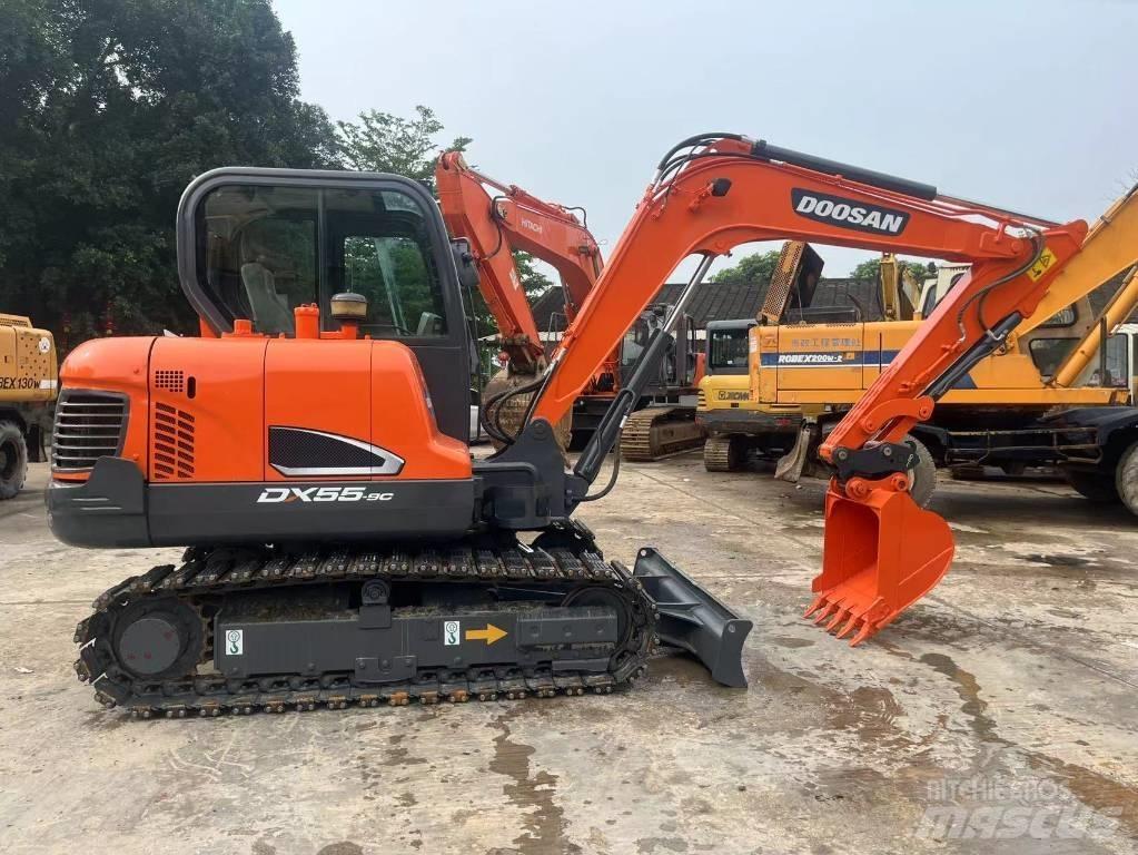 Doosan DX55-9C Mini bagri <7t